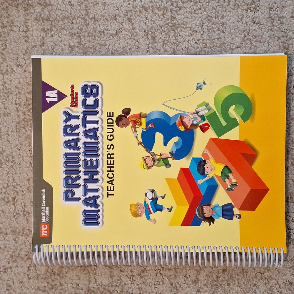 Singapore Primary Mathematics Standards Edition Level 1A Teacher's Guide
